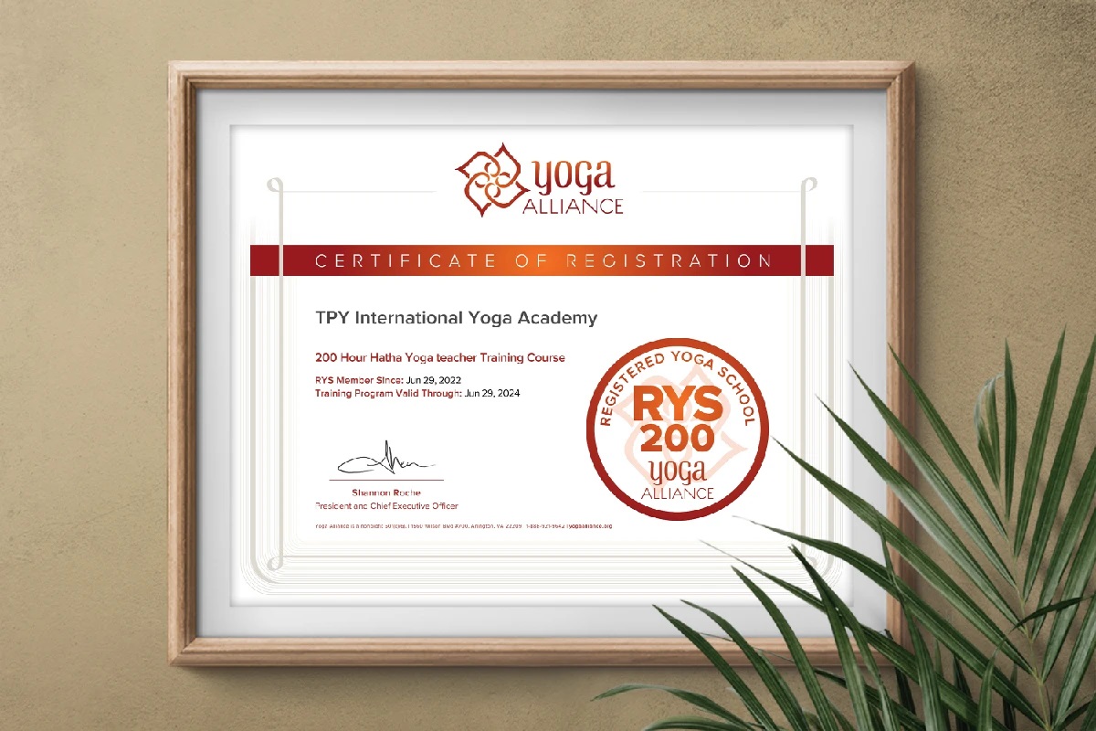Học viện Yoga Quốc tế TPY là trường đã đăng ký với Liên Minh Yoga (Yoga Alliance).