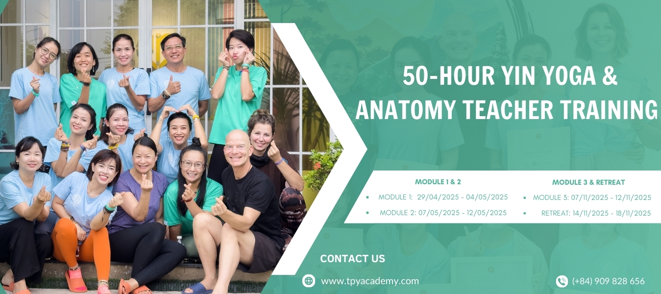 Khóa Đào Tạo HLV Yin Yoga & Năng Lượng - Môđun III